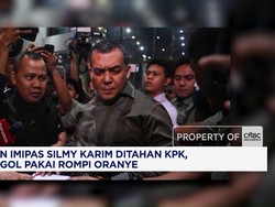 Wamen Imigrasi Silmy Karim Ditahan KPK, Diborgol Pakai Rompi Oranye