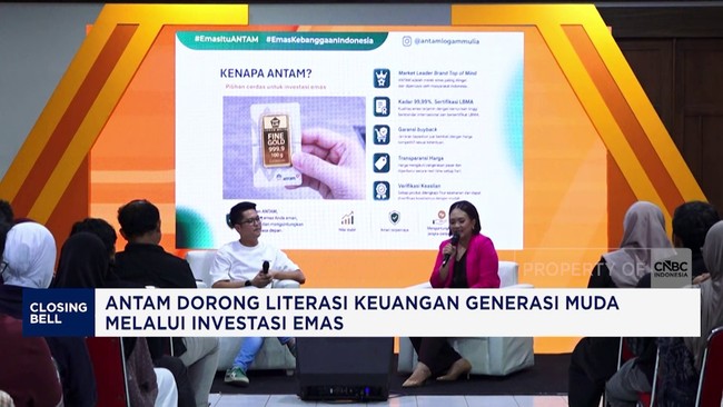 Antam Dorong Literasi Keuangan Generasi Muda Melalui Investasi Emas