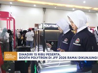 Dihadiri 15.000 Peserta, Booth Polytron di JFF 2026 Ramai Dikunjungi Anak Sekolah