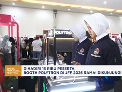 Dihadiri 15.000 Peserta, Booth Polytron di JFF 2026 Ramai Dikunjungi Anak Sekolah
