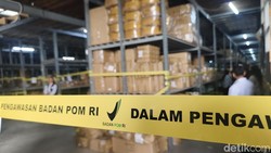 BPOM RI Gerebek Gudang Kosmetik Ilegal di Tangerang, Nilainya Tembus Rp 27 Miliar