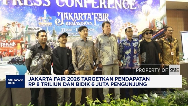 Video: Jakarta Fair 2026 Segera Dibuka, Targetkan 6 Juta Pengunjung
