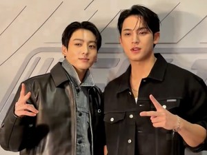 Video: Adu Gaya Jungkook BTS dan Mingyu SEVENTEEN di Acara Calvin Klein