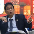 Menteri Keuangan (Menkeu), Purbaya Yudhi Sadewa saat menyampaikan pemaparan dalam konferensi pers APBN KiTa Edisi Juni 2026 di kantor pusat Kementerian Keuangan, Jakarta Pusat, Jumat (5/6/2026). (CNBC Indonesia/Muhammad Sabki)