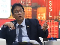 Menteri Keuangan (Menkeu), Purbaya Yudhi Sadewa saat menyampaikan pemaparan dalam konferensi pers APBN KiTa Edisi Juni 2026 di kantor pusat Kementerian Keuangan, Jakarta Pusat, Jumat (5/6/2026). (CNBC Indonesia/Muhammad Sabki)