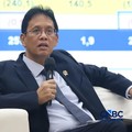 Menteri Keuangan (Menkeu), Purbaya Yudhi Sadewa saat menyampaikan pemaparan dalam konferensi pers APBN KiTa Edisi Juni 2026 di kantor pusat Kementerian Keuangan, Jakarta Pusat, Jumat (5/6/2026). (CNBC Indonesia/Muhammad Sabki)
