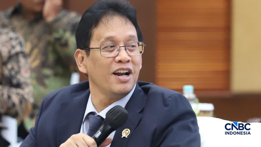 Menteri Keuangan (Menkeu), Purbaya Yudhi Sadewa saat menyampaikan pemaparan dalam konferensi pers APBN KiTa Edisi Juni 2026 di kantor pusat Kementerian Keuangan, Jakarta Pusat, Jumat (5/6/2026). (CNBC Indonesia/Muhammad Sabki)