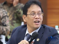 Menteri Keuangan (Menkeu), Purbaya Yudhi Sadewa saat menyampaikan pemaparan dalam konferensi pers APBN KiTa Edisi Juni 2026 di kantor pusat Kementerian Keuangan, Jakarta Pusat, Jumat (5/6/2026). (CNBC Indonesia/Muhammad Sabki)