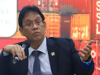 Menteri Keuangan (Menkeu), Purbaya Yudhi Sadewa saat menyampaikan pemaparan dalam konferensi pers APBN KiTa Edisi Juni 2026 di kantor pusat Kementerian Keuangan, Jakarta Pusat, Jumat (5/6/2026). (CNBC Indonesia/Muhammad Sabki)