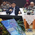 Menteri Keuangan (Menkeu), Purbaya Yudhi Sadewa saat menyampaikan pemaparan dalam konferensi pers APBN KiTa Edisi Juni 2026 di kantor pusat Kementerian Keuangan, Jakarta Pusat, Jumat (5/6/2026). (CNBC Indonesia/Muhammad Sabki)