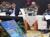 Menteri Keuangan (Menkeu), Purbaya Yudhi Sadewa saat menyampaikan pemaparan dalam konferensi pers APBN KiTa Edisi Juni 2026 di kantor pusat Kementerian Keuangan, Jakarta Pusat, Jumat (5/6/2026). (CNBC Indonesia/Muhammad Sabki)