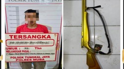 Pencuri Sawit Tembak Sekuriti Perkebunan Muba, Pelaku Ditangkap