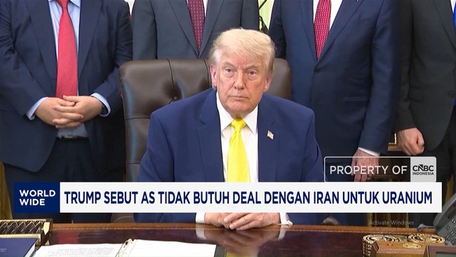 Video: Trump: AS Tidak Butuh Deal dengan Iran untuk Uranium