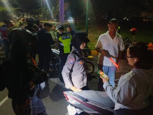 56 Personel Gabungan Patroli, Cegah Tawuran hingga Balap Liar di Cikarang Pusat