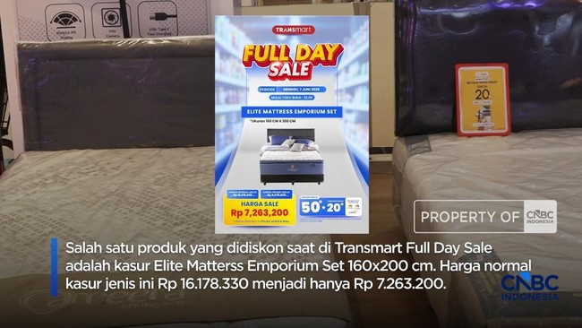 Video: Ada Promo Tempat Tidur di Transmart, Cek yuk!
