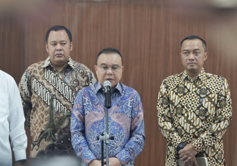 Dasco Kumpulkan Menkeu Sampai Bos BI Bahas Nasib Rupiah. (Dokumentasi Tim Media Pimpinan DPR)