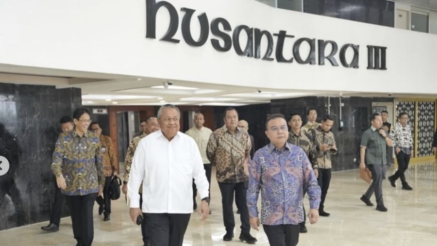 Dasco Kumpulkan Menkeu Sampai Bos BI Bahas Nasib Rupiah. (Dokumentasi Tim Media Pimpinan DPR)