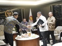 Dasco Kumpulkan Menkeu Sampai Bos BI Bahas Nasib Rupiah. (Dokumentasi Tim Media Pimpinan DPR)