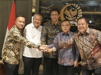 Dasco Kumpulkan Menkeu Sampai Bos BI Bahas Nasib Rupiah. (Dokumentasi Tim Media Pimpinan DPR)