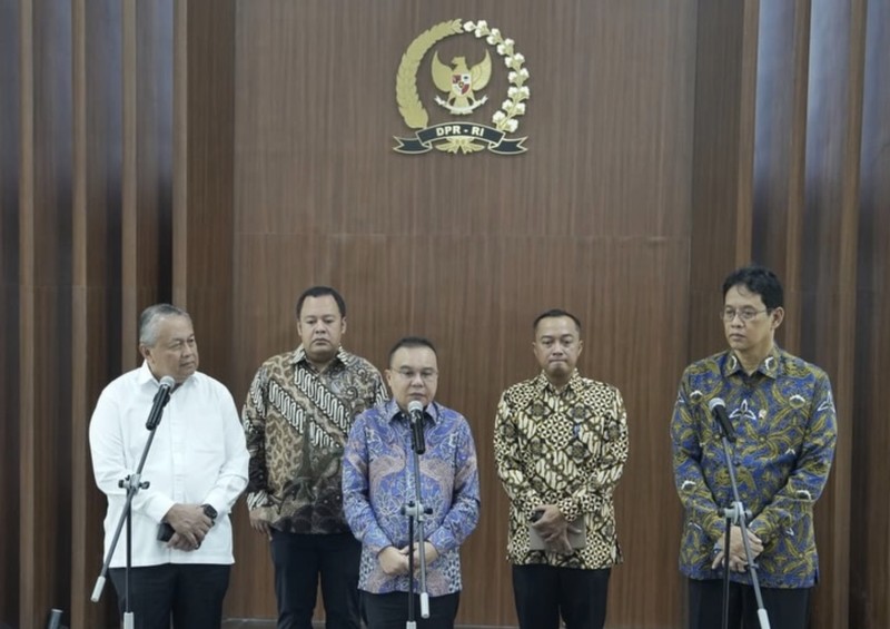 Dasco Kumpulkan Menkeu Sampai Bos BI Bahas Nasib Rupiah. (Dokumentasi Tim Media Pimpinan DPR)