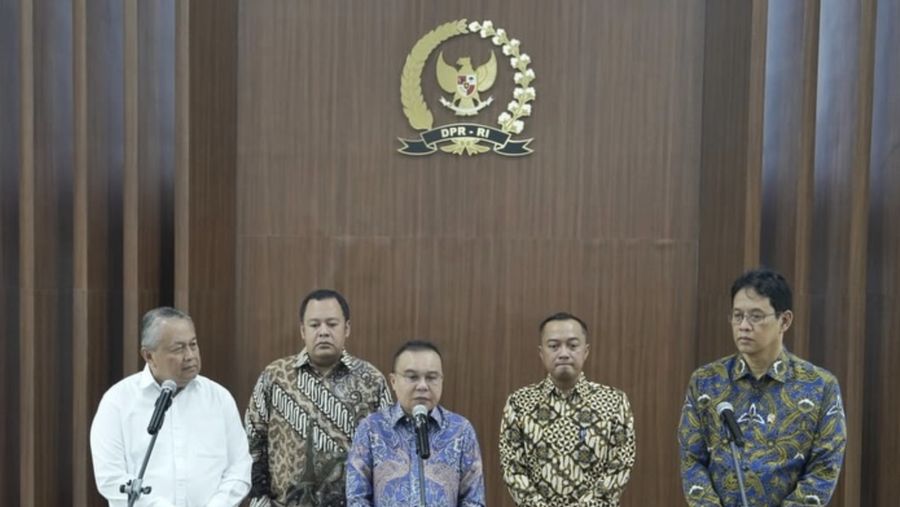 Dasco Kumpulkan Menkeu Sampai Bos BI Bahas Nasib Rupiah. (Dokumentasi Tim Media Pimpinan DPR)