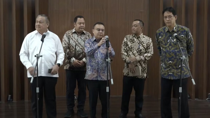 Dasco Kumpulkan Menkeu Sampai Bos BI Bahas Nasib Rupiah. (Dokumentasi Tim Media Pimpinan DPR)