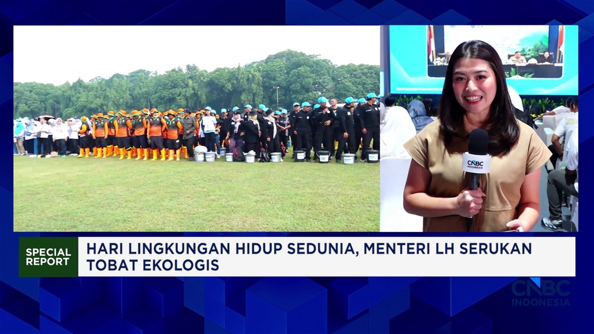 Video:Hari Lingkungan Hidup Sedunia, Menteri LH Serukan Tobat Ekologis
