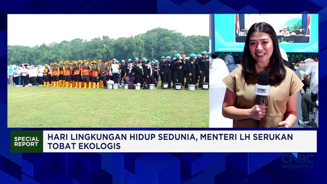 Video:Hari Lingkungan Hidup Sedunia, Menteri LH Serukan Tobat Ekologis
