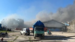 Pabrik Pengolahan Ikan di Pati Terbakar