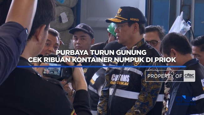 Video: Purbaya Turun Gunung Cek Ribuan Kontainer Numpuk di Priok