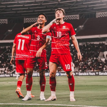 Timnas Indonesia sukses mengalahkan Oman dengan skor 3-0 di Stadion Utama Gelora Bung Karno, Jakarta, Jumat (5/6/2026). (Dok PSSI)