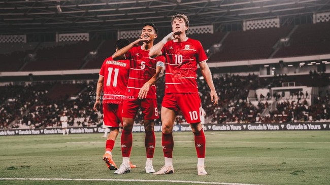 Garuda Menang! Indonesia Akhiri Rekor Buruk 38 Tahun Lawan Oman