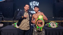 Menang TKO di Ronde Satu, Cris Omang Siswa Ketapang Rebut Sabuk Juara BySon