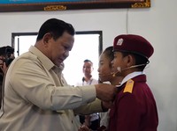 Presiden Prabowo Tinjau Sekolah Rakyat Menengah Pertama 17 Tabanan, Bali, 7 Juni 2026. (Tangkapan Layar Youtube BPMI)