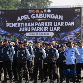 Penampakan Ratusan Personel Dishub-Satpol PP Siap Berantas Parkir Liar