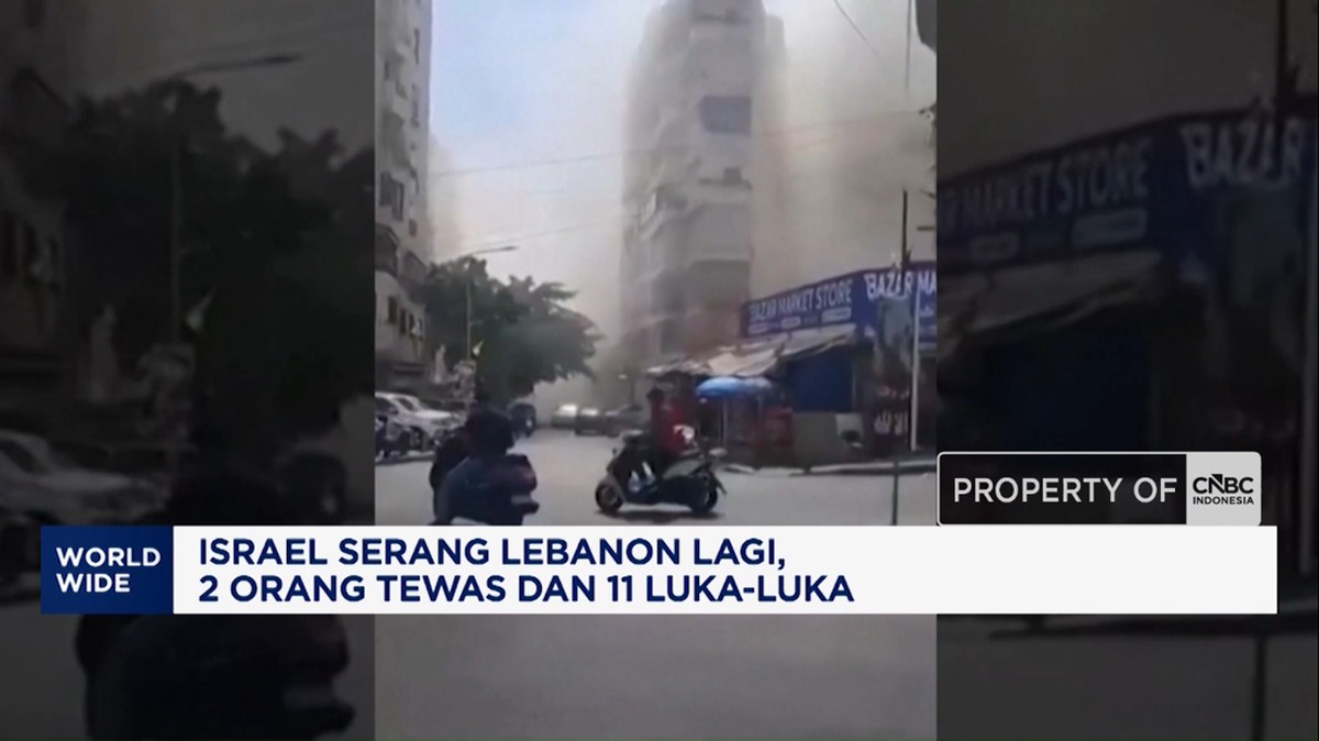 Video: Israel Serang Lebanon Lagi, 2 Orang Tewas dan 11 Luka