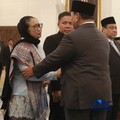 Foto: Kepala Badan Gizi Nasional Nanik Sudaryati Deyang bersalaman dengan Presiden Prabowo Subianto di Istana Negara, Jakarta, Senin (8/6/2026). (CNBC Indonesia/Muhammad Sabki)