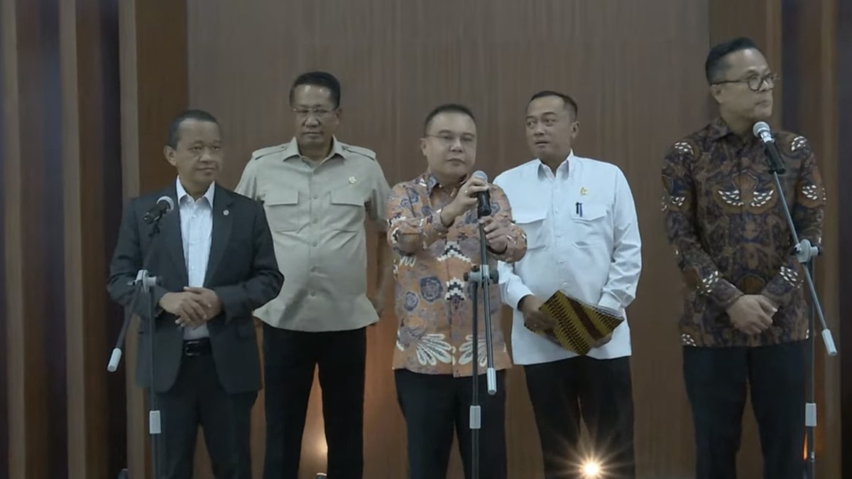 Dasco Rapat Bareng Bahlil Hingga Dony Oskaria di DPR, Bahas 