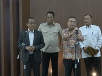 Foto: Wakil Ketua Dewan Perwakilan Rakyat dari Fraksi Gerakan Indonesia Raya Sufmi Dasco Ahmad memimpin rapat koordinasi dengan pemerintah di Gedung Nusantara II, Kompleks Parlemen, Senayan, Jakarta Pusat, Senin (8/6/2026) pagi. (Tangkapan Layar YouT