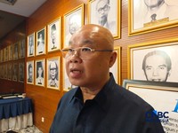 Ketua Umum APPBI, Alphonzus Widjaja saat ditemui di Auditorium Kementerian Perdagangan, Jakarta, Senin (8/6/2026). (CNBC Indonesia/Martyasari Rizky)