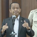 Menteri ESDM, Bahlil Lahadalia 	Menteri Sekretaris Negara Prasetyo Hadi saat konferensi pers pimpinan DPR bersama pemerintah, Senin (8/6/2026). (Dok. Istimewa)