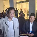 Menteri Keuangan (Menkeu) Purbaya Yudhi Sadewa mengunjungi kantor Kementerian Perencanaan Pembangunan Nasional/Badan Perencana Pembangunan Nasional (PPN/Bappenas) pada Senin (8/6/2026) sore. (CNBC Indonesia/Chandra Dwi Pranata)