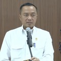 Foto: Menteri Sekretaris Negara Prasetyo Hadi turut menghadiri rapat koordinasi dengan Dewan Perwakilan Rakyat di Gedung Nusantara III, Kompleks Parlemen, Senayan, Jakarta Pusat, Senin (8/6/2026). (Tangkapan Layar YouTube)