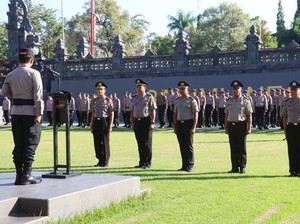 Kasat Binmas Polres Gianyar Naik Pangkat