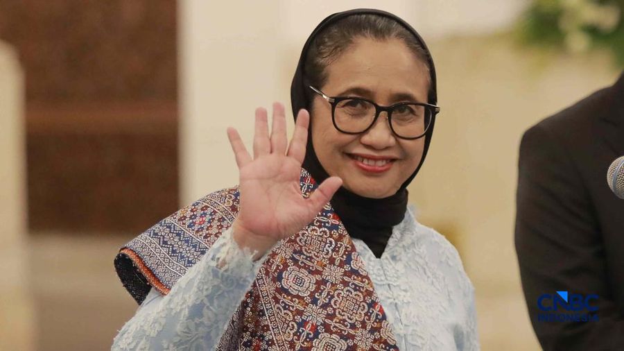 Presiden Prabowo Subianto Melantik Kepala Kepala BGN, Nanik Sudaryati Deyang di Istana Negara, Jakarta, Senin (8/6/2026).
