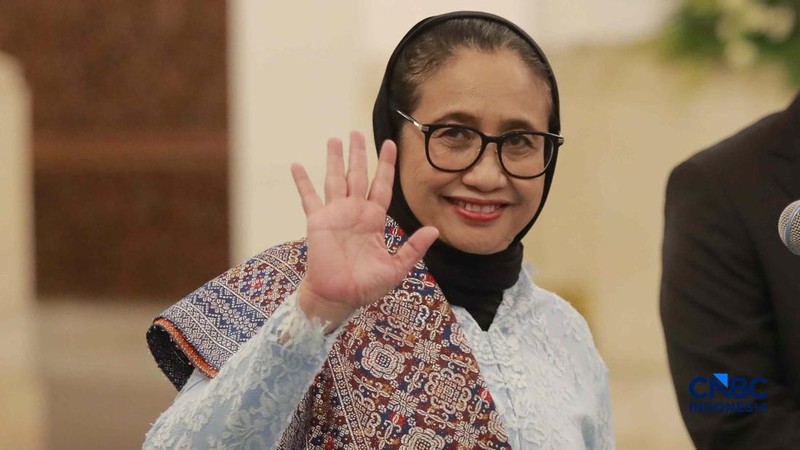 Presiden Prabowo Subianto Melantik Kepala Kepala BGN, Nanik Sudaryati Deyang di Istana Negara, Jakarta, Senin (8/6/2026).