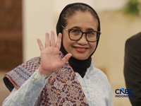 Presiden Prabowo Subianto Melantik Kepala Kepala BGN, Nanik Sudaryati Deyang di Istana Negara, Jakarta, Senin (8/6/2026). (CNBC Indonesia/Muhammad Sabki)