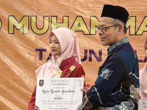 Keren! Rania Siswi SD Muhammadiyah Suronatan Lulus TKA-TKAD Nilai Sempurna