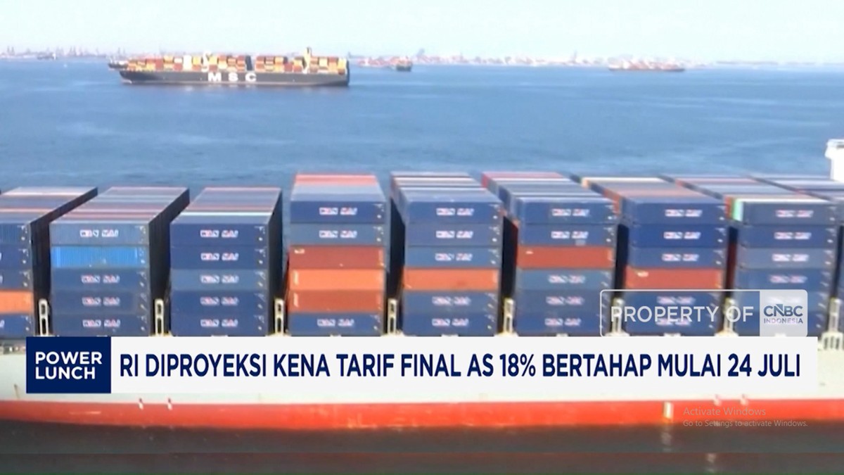 Video: RI Diproyeksi Kena Tarif Final AS 18% Bertahap Mulai 