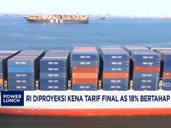 RI Diproyeksi Kena Tarif Final AS 18% Bertahap Mulai 24 Juli